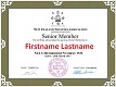 Certificate Example